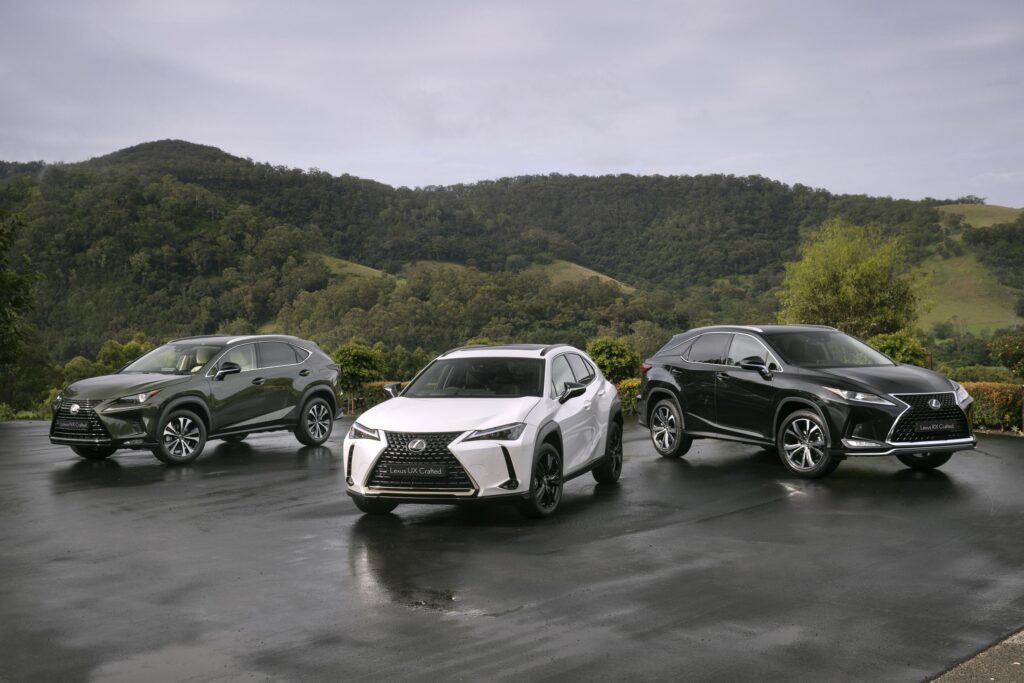 Lexus NX, RX et UX : Une Comparaison des SUV Haut de Gamme de Lexus