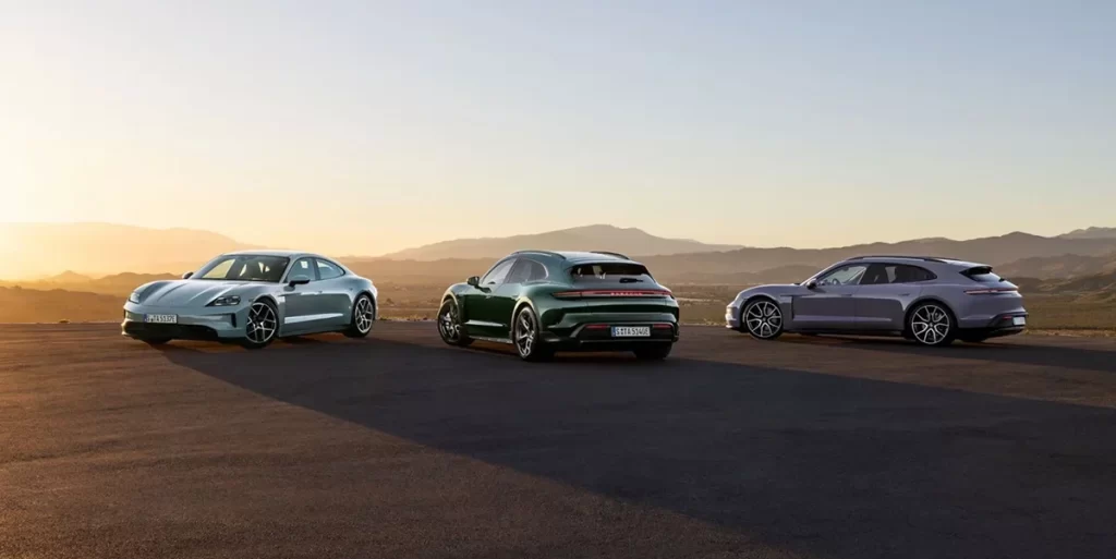 Porsche Taycan 2025 : De Nouveaux Modèles pour une Électrique d’Exception